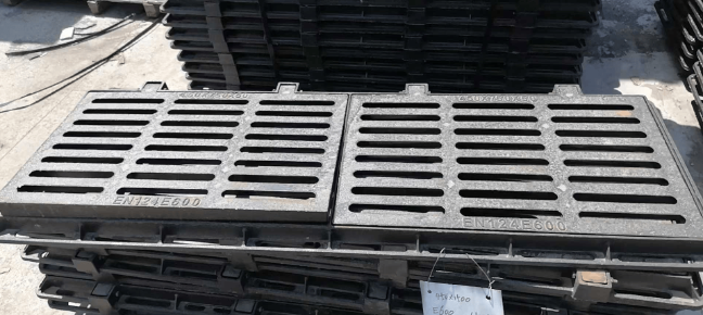 平果球墨铸铁连体双篦展示