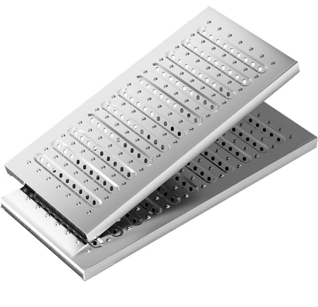 平果不锈钢沟盖板展示